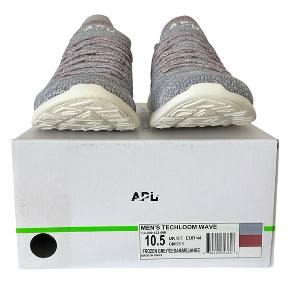 NEW‎ APL Men\'s Techloom Wave Sneakers in Frozen Grey /Cedar/ Melange Size 10.5 main image 6